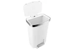 Kosz pedałowy MERIDA ECO PAPER, pojemność 50 l, tworzywo sztuczne, biały
 Merida KJB410