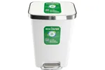 Kosz pedałowy MERIDA ECO PAPER, pojemność 50 l, tworzywo sztuczne, biały
 Merida KJB410