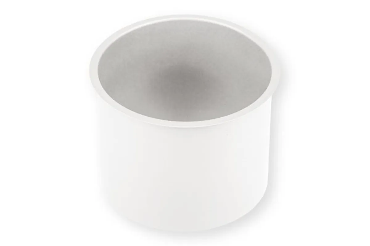 Kołnierz kosza nablatowy okrągły MERIDA STELLA WHITE LINE, biały
 Merida GSB501