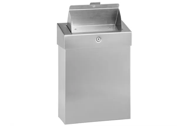 Kosz do damskich toalet MERIDA STELLA, pojemność 10 l, stal matowa
 Merida KSM305