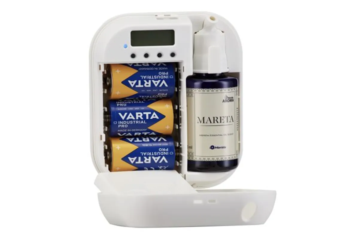 Elektroniczny dyfuzor zapachów MERIDA AROMA, biały
 Merida GJB705