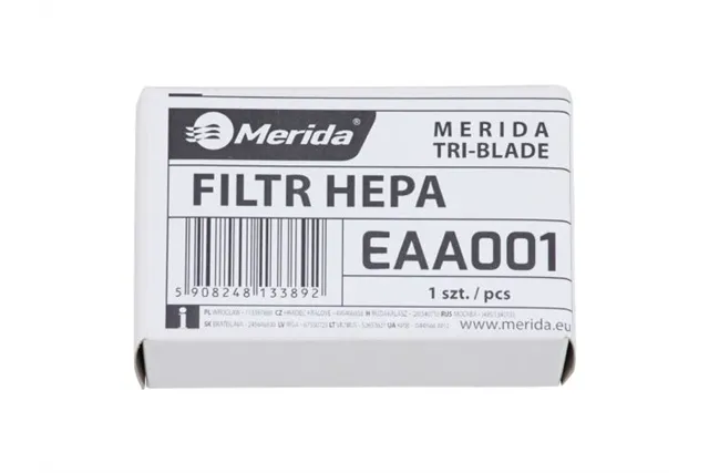 Filtr HEPA do suszarki MERIDA TRI-BLADE
 Merida EAA001