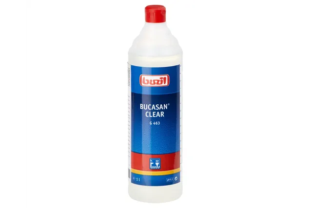 G463 Bucasan Clear - środek do codziennego mycia pomieszczeń wilgotnych, butelka 1 l
 Merida NBL108