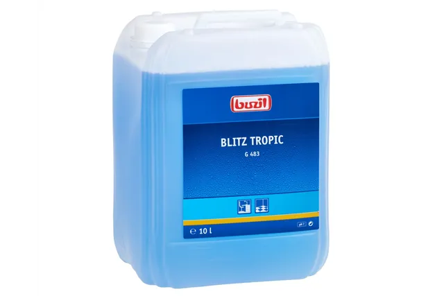 G483 Blitz Tropic - środek do codziennego mycia powierzchni wodoodpornych, kanis ter 10 l
 Merida NBU604