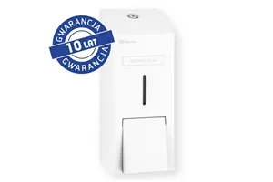 Dozownik płynu dezynfekcyjnego w sprayu MERIDA STELLA WHITE LINE, pojemność wkładów 1000 ml , biały
 Merida DSB406