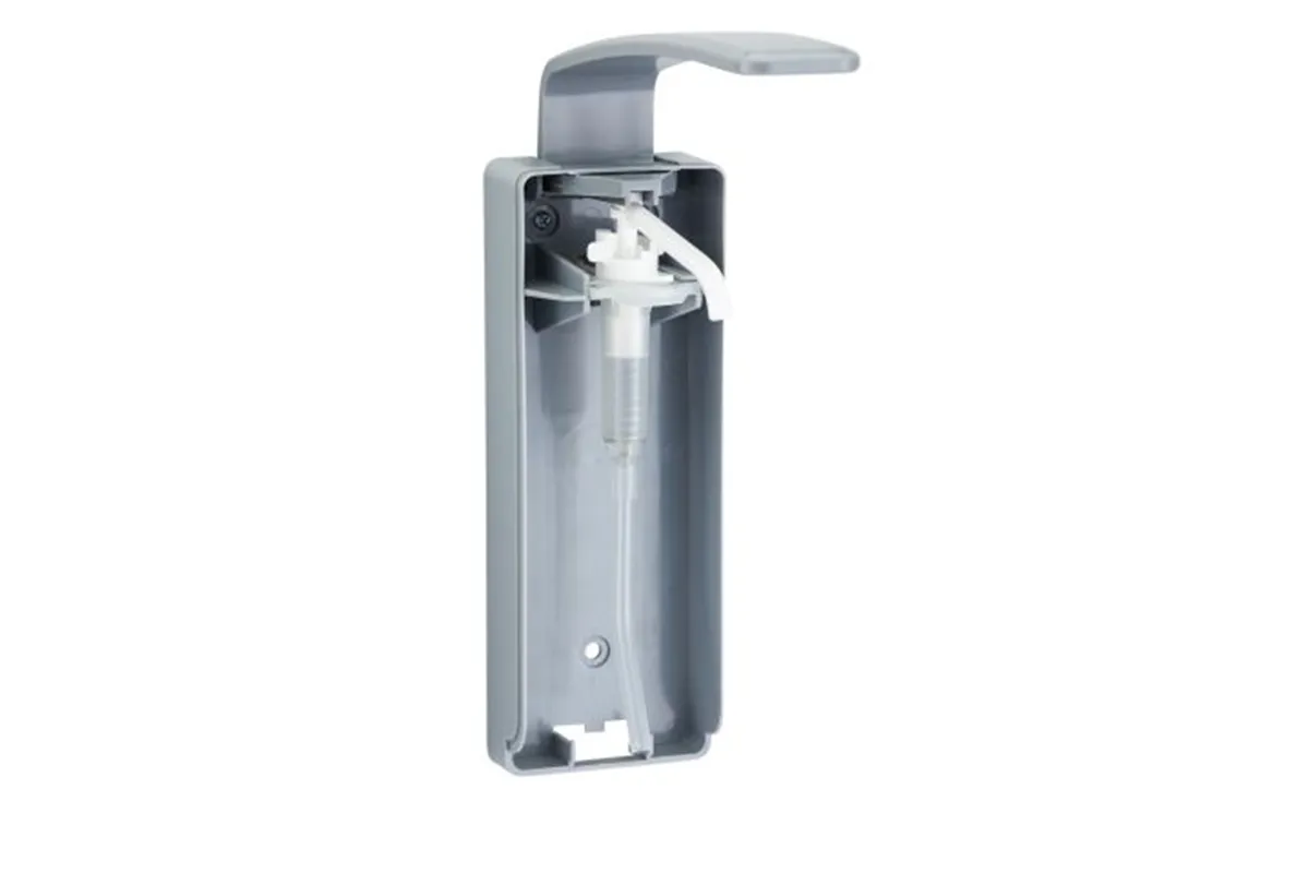 Dozownik z przyciskiem łokciowym na wkłady 500 ml, z tacką ociekową, tworzywo ABS
 Merida D9PT