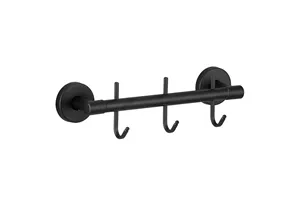 Drążek L200 mm z trzema haczykami MERIDA STELLA BLACK LINE, czarny
 Merida GSC407