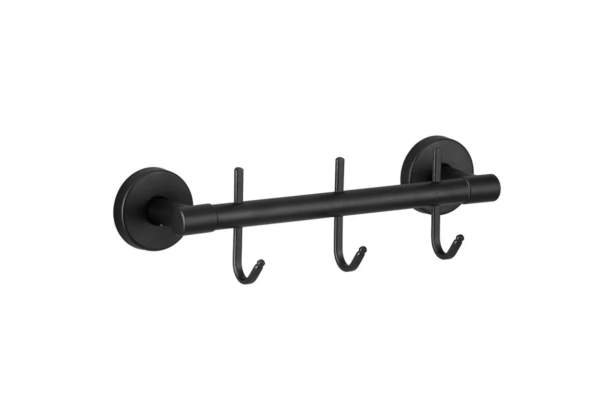 Drążek L200 mm z trzema haczykami MERIDA STELLA BLACK LINE, czarny
 Merida GSC407