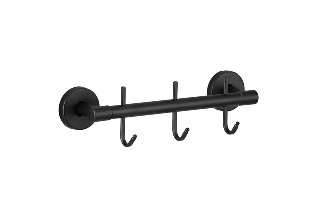 Drążek L200 mm z trzema haczykami MERIDA STELLA BLACK LINE, czarny
 Merida GSC407