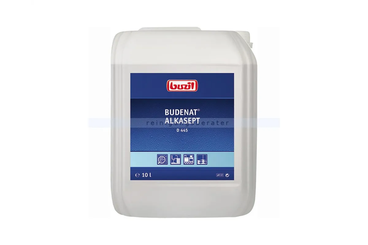 D445 Budenat Alkasept 10 l wysoko alkaliczny środek myjąco-dezynf., do branży spożywczej
 Merida NBD605
