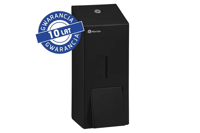Dozownik mydła w pianie MERIDA STELLA BLACK LINE MAXI na jednorazowe wkłady 700 g, czarny
 Merida DSC206