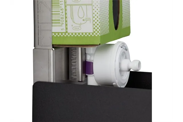 Dozownik mydła w pianie MERIDA STELLA BLACK LINE MAXI na jednorazowe wkłady 700 g, czarny
 Merida DSC206