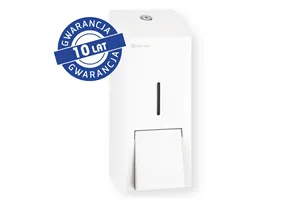 Dozownik mydła w pianie MERIDA STELLA WHITE LINE MAXI na jednorazowe wkłady 700 g, biały
 Merida DSB207