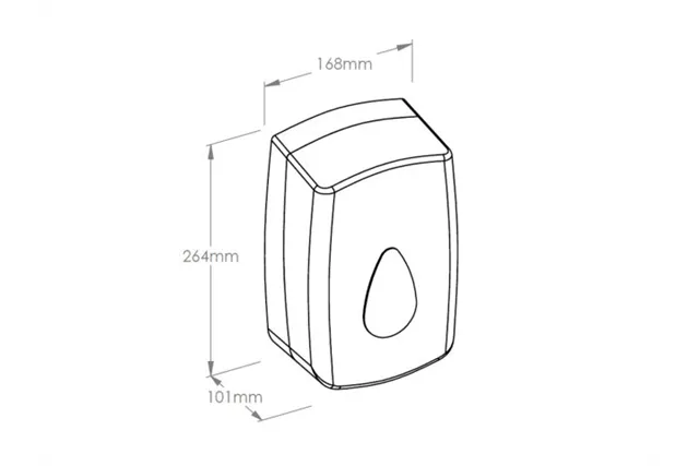Automatyczny bezdotykowy dozownik mydła w pianie MERIDA UNIQUE AUTOMATIC JOY LINE
 Merida DUH501