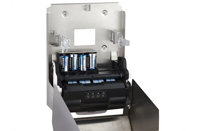 Automatyczny podajnik ręczników w rolach MERIDA STELLA Anti-FingerPrint AUTOMATIC MAXI, stal matowa z powłoką AFP
 CSM573