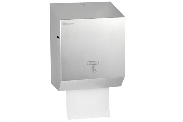 Automatyczny podajnik ręczników w rolach MERIDA STELLA Anti-FingerPrint AUTOMATIC MAXI, stal matowa z powłoką AFP
 CSM573