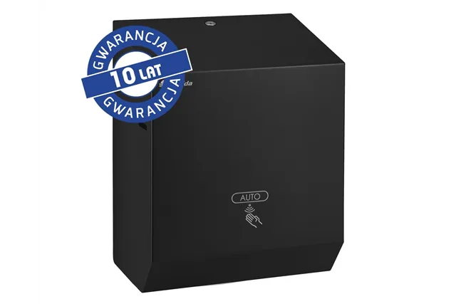 Automatyczny bezdotykowy podajnik ręczników papierowych w rolach MERIDA STELLA BLACK LINE AUTOMATIC MAXI, czarny
 Merida CSC503