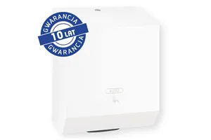 Automatyczny bezdotykowy podajnik ręczników papierowych w rolach MERIDA STELLA WHITE LINE AUTOMATIC MAXI, biały
 Merida CSB503