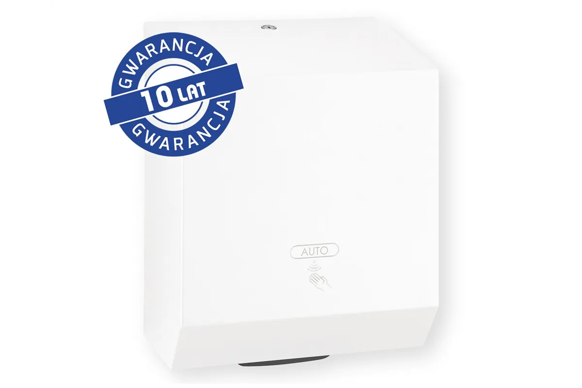 Automatyczny bezdotykowy podajnik ręczników papierowych w rolach MERIDA STELLA WHITE LINE AUTOMATIC MAXI, biały
 Merida CSB503