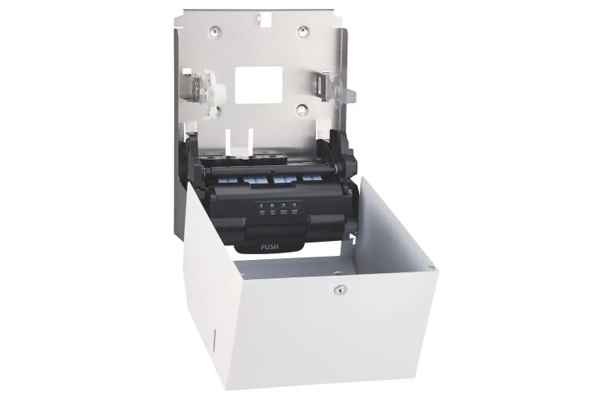 Automatyczny bezdotykowy podajnik ręczników papierowych w rolach MERIDA STELLA WHITE LINE AUTOMATIC MAXI, biały
 Merida CSB503