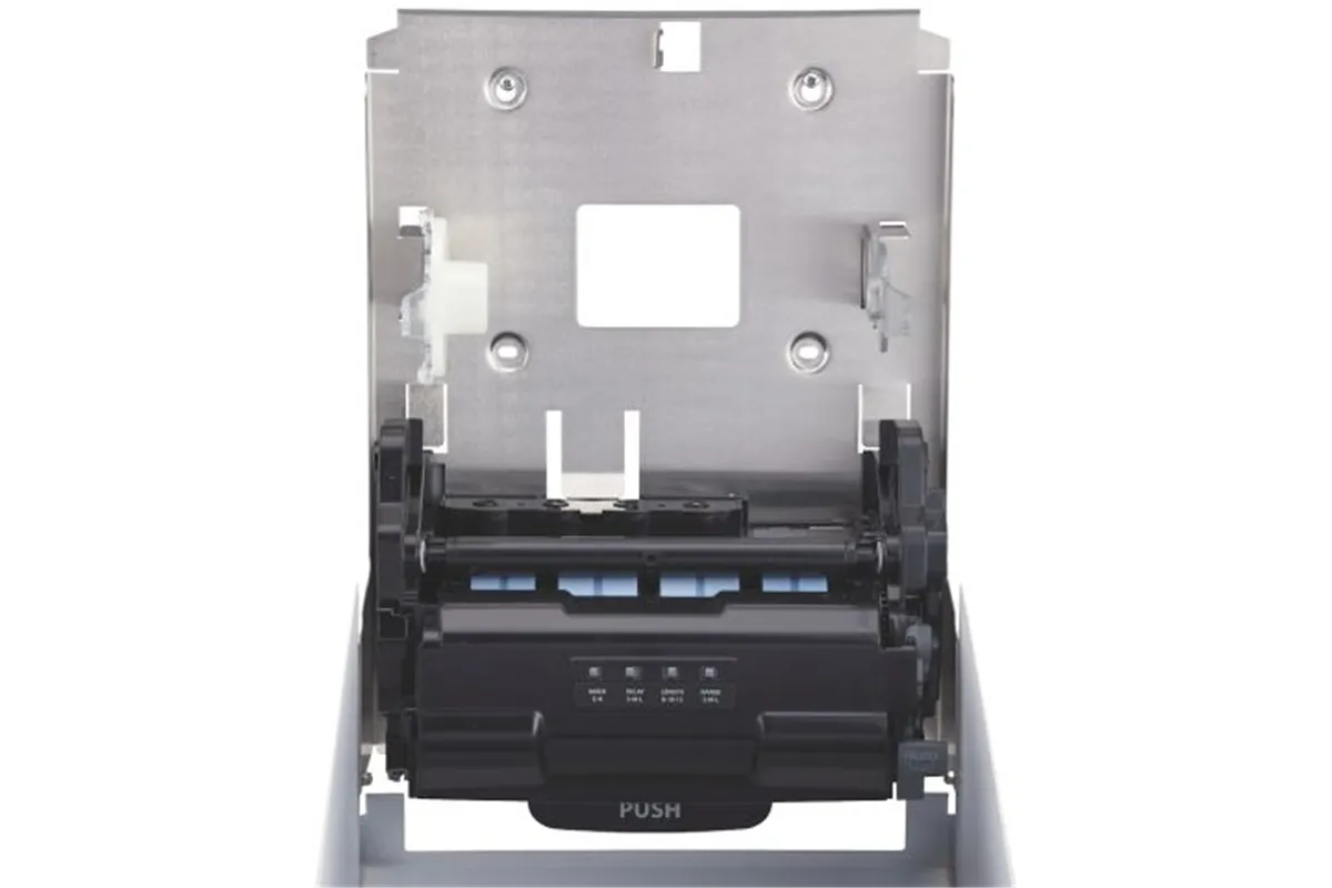 Automatyczny bezdotykowy podajnik ręczników papierowych w rolach MERIDA STELLA WHITE LINE AUTOMATIC MAXI, biały
 Merida CSB503