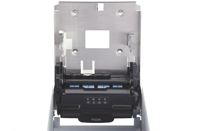 Automatyczny bezdotykowy podajnik ręczników papierowych w rolach MERIDA STELLA WHITE LINE AUTOMATIC MAXI, biały
 Merida CSB503