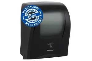 Automatyczny bezdotykowy podajnik ręczników papierowych w roli MERIDA ONE AUTOMATIC MAXI, tworzywo ABS, czarny
 Merida CEC501