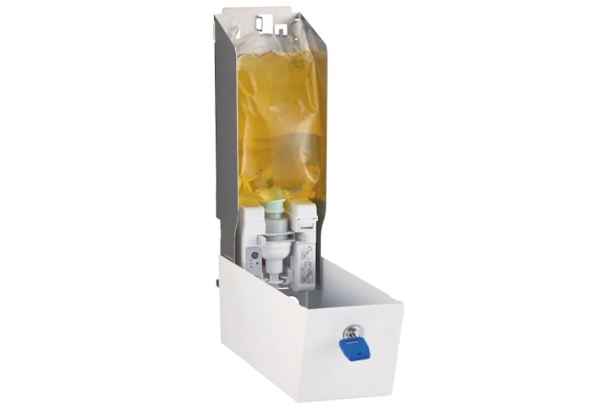 Bezdotykowy automatyczny dozownik mydła w pianie MERIDA STELLA AUTOMATIC SLIM WHITE LINE na wkłady 800ml biały
 DSB220