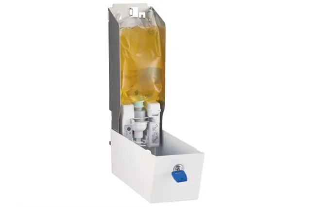 Bezdotykowy automatyczny dozownik mydła w pianie MERIDA STELLA AUTOMATIC SLIM WHITE LINE na wkłady 800ml biały
 DSB220