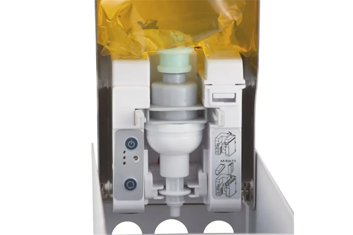 Bezdotykowy automatyczny dozownik mydła w pianie MERIDA STELLA AUTOMATIC SLIM WHITE LINE na wkłady 800ml biały
 DSB220