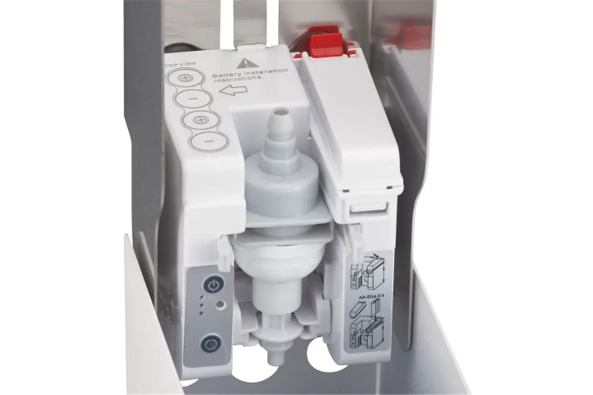 Bezdotykowy automatyczny dozownik mydła w pianie MERIDA STELLA AUTOMATIC SLIM WHITE LINE na wkłady 800ml biały
 DSB220