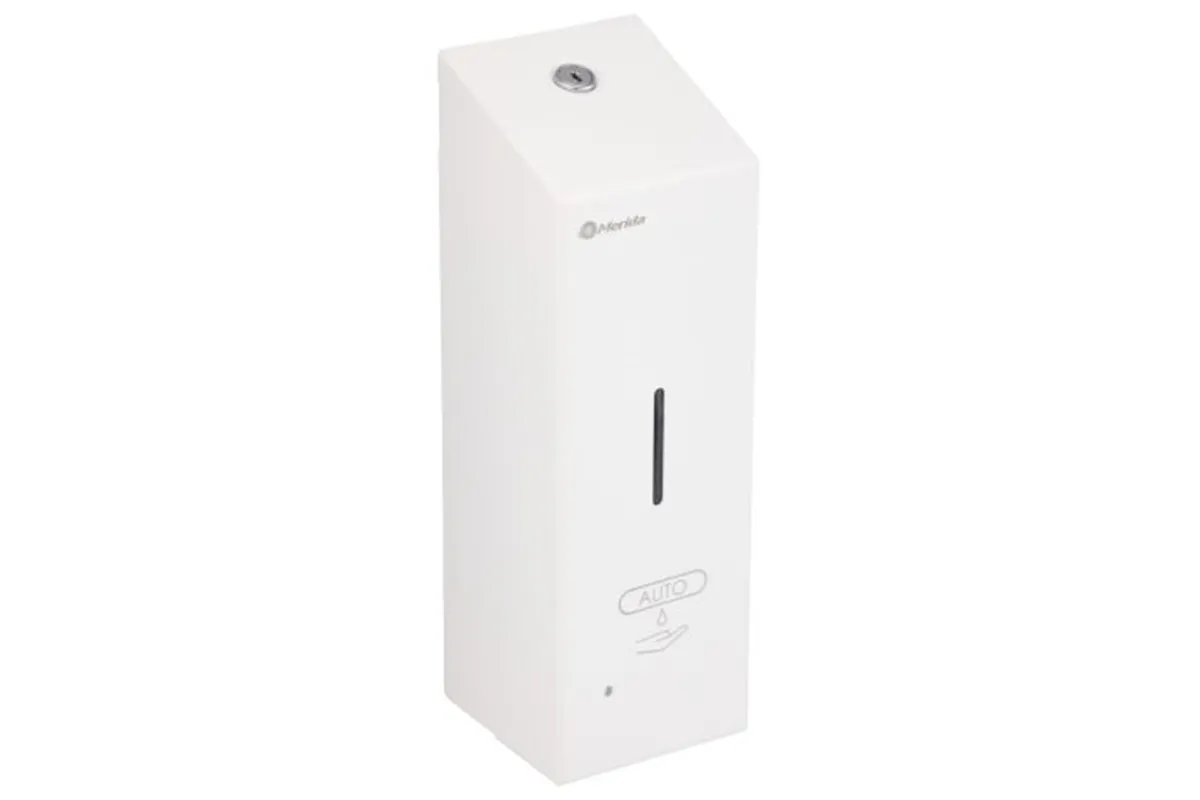 Bezdotykowy automatyczny dozownik mydła w pianie MERIDA STELLA AUTOMATIC SLIM WHITE LINE na wkłady 800ml biały
 DSB220