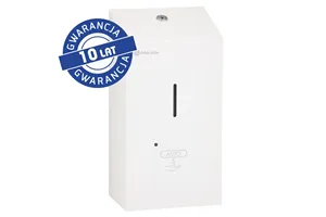 Bezdotykowy automatyczny dozownik mydła w pianie, MERIDA STELLA WHITE LINE AUTOMATIC na jednorazowe wkłady 1000 g, biały
 DSB20