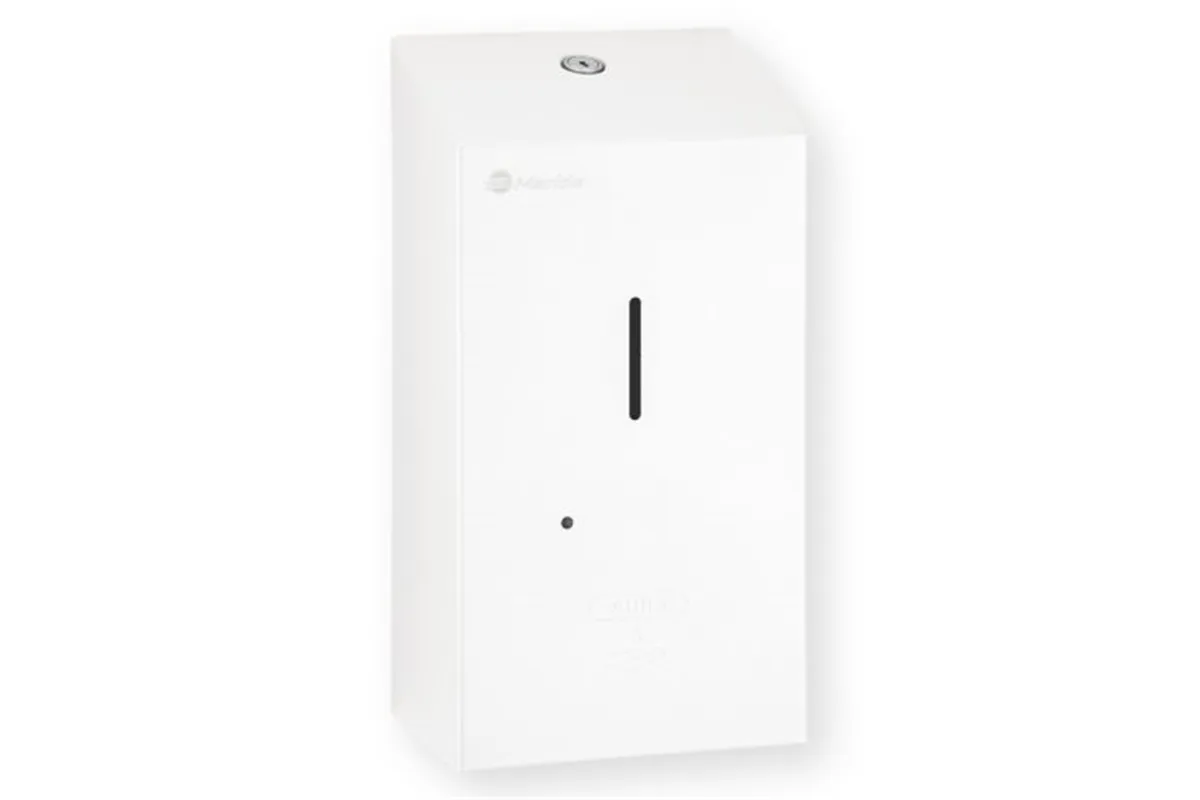 Bezdotykowy automatyczny dozownik mydła w pianie, MERIDA STELLA WHITE LINE AUTOMATIC na jednorazowe wkłady 1000 g, biały
 DSB20