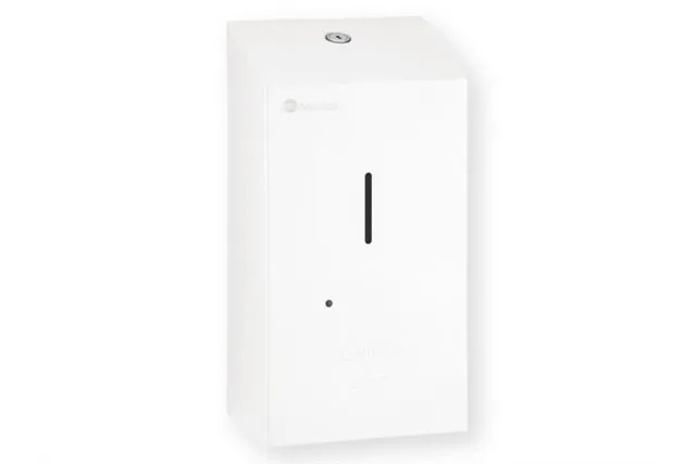 Bezdotykowy automatyczny dozownik mydła w pianie, MERIDA STELLA WHITE LINE AUTOMATIC na jednorazowe wkłady 1000 g, biały
 DSB20