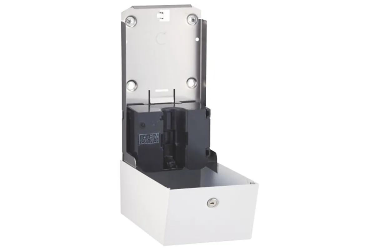 Bezdotykowy automatyczny dozownik mydła w pianie, MERIDA STELLA WHITE LINE AUTOMATIC na jednorazowe wkłady 1000 g, biały
 DSB20