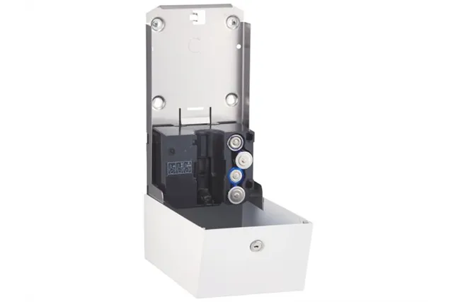 Bezdotykowy automatyczny dozownik mydła w pianie, MERIDA STELLA WHITE LINE AUTOMATIC na jednorazowe wkłady 1000 g, biały
 DSB20