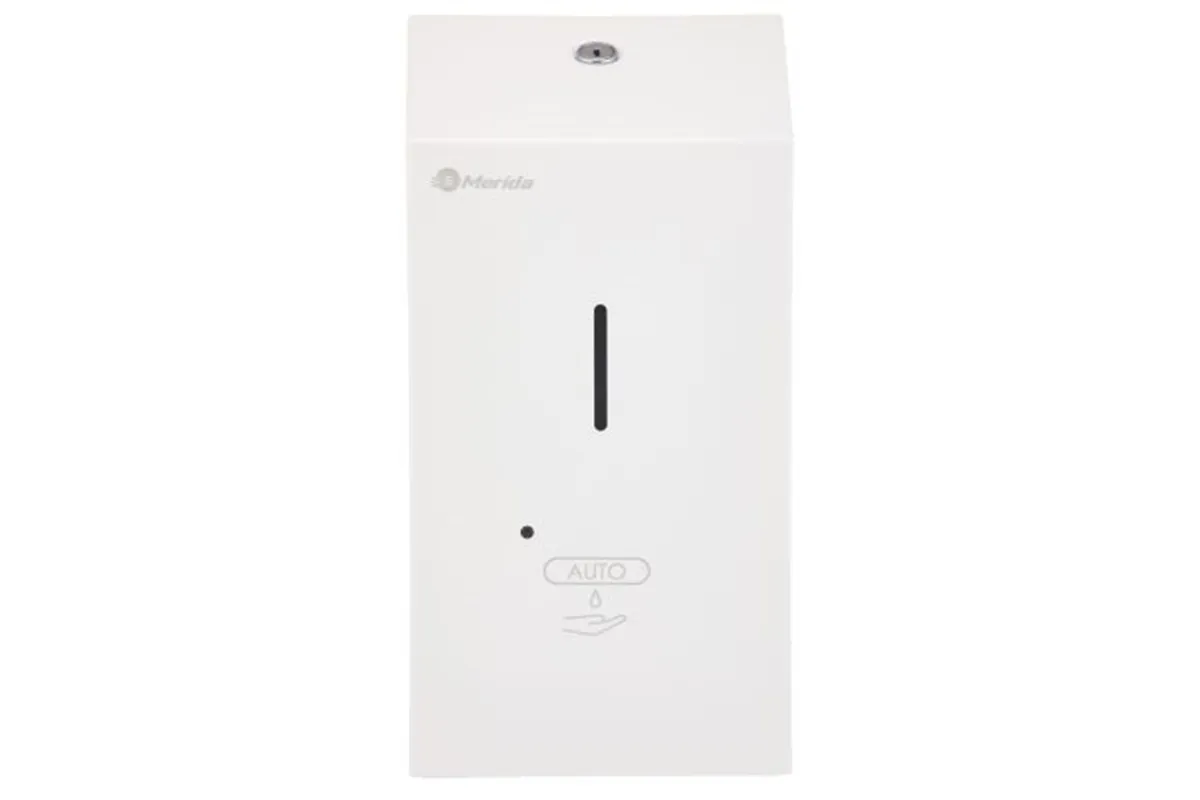 Bezdotykowy automatyczny dozownik mydła w pianie, MERIDA STELLA WHITE LINE AUTOMATIC na jednorazowe wkłady 1000 g, biały
 DSB20