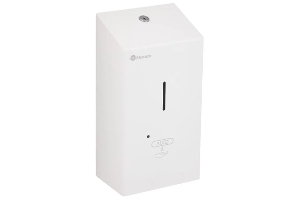 Bezdotykowy automatyczny dozownik mydła w pianie, MERIDA STELLA WHITE LINE AUTOMATIC na jednorazowe wkłady 1000 g, biały
 DSB20