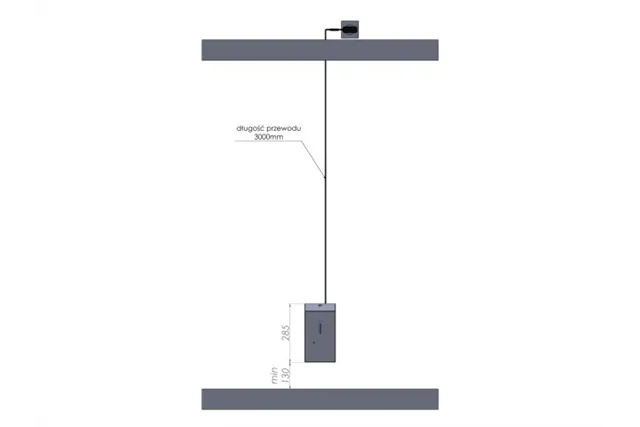 Bezdotykowy automatyczny dozownik mydła w pianie, MERIDA STELLA WHITE LINE AUTOMATIC na jednorazowe wkłady 1000 g, biały
 DSB20