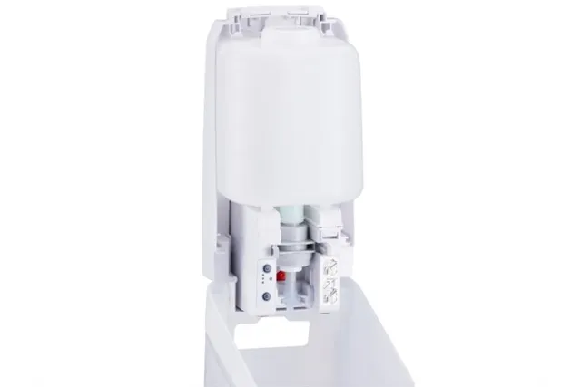 Bezdotykowy automatyczny dozownik mydła w płynie MERIDA HARMONY, pojemność zbiornika 1100 ml
 Merida DHB103