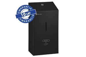 Bezdotykowy automatyczny dozownik mydła w płynie MERIDA STELLA BLACK LINE AUTOMATIC, pojemność zbiornika 1000 ml, czarny
 DSC10