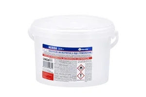 Chusteczki nasączone do dezynfekcji rąk i powierzchni MERIDA POLANA DDR+, wiadro 3 l, rolka 44,5 m, 445 listków
 UMD811