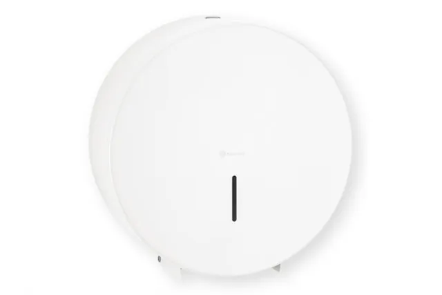 Pojemnik na papier toaletowy MERIDA STELLA WHITE LINE MAXI, średnica papieru do 23 cm, biały
 Merida BSB104