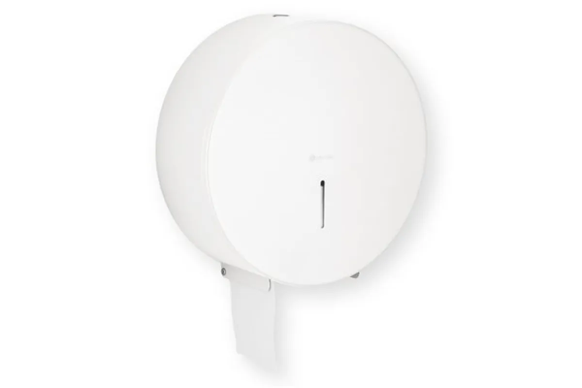 Pojemnik na papier toaletowy MERIDA STELLA WHITE LINE MAXI, średnica papieru do 23 cm, biały
 Merida BSB104