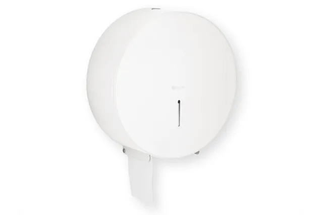 Pojemnik na papier toaletowy MERIDA STELLA WHITE LINE MAXI, średnica papieru do 23 cm, biały
 Merida BSB104