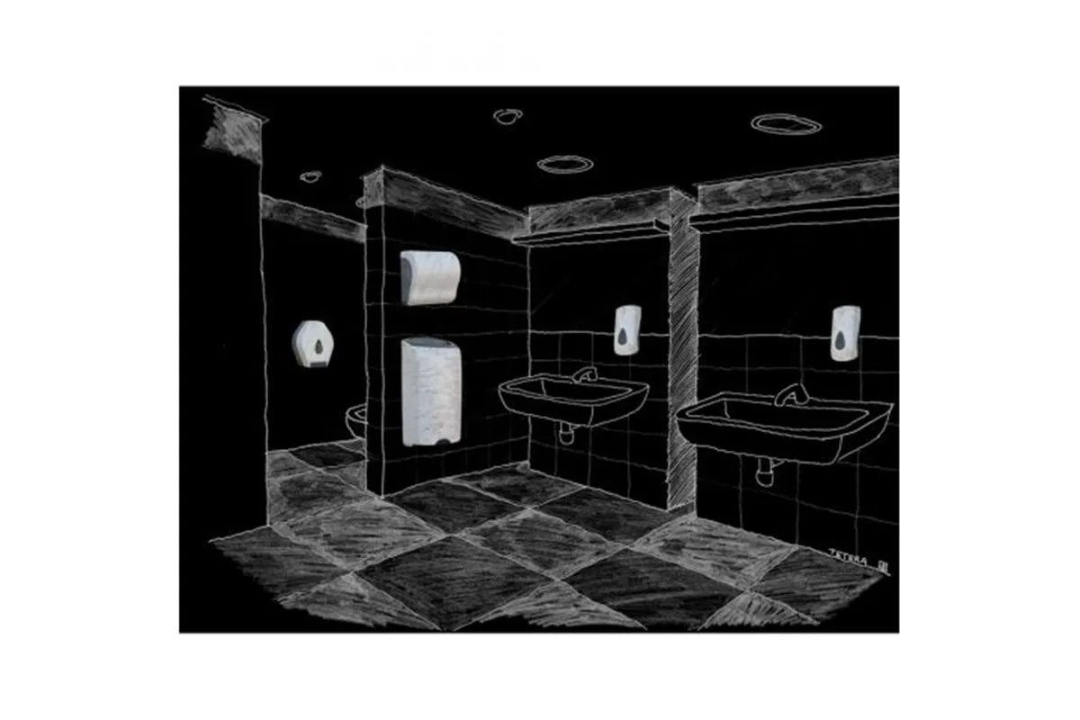 Pojemnik na papier toaletowy w listkach MERIDA UNIQUE MARBLE LINE
 Merida BUH409