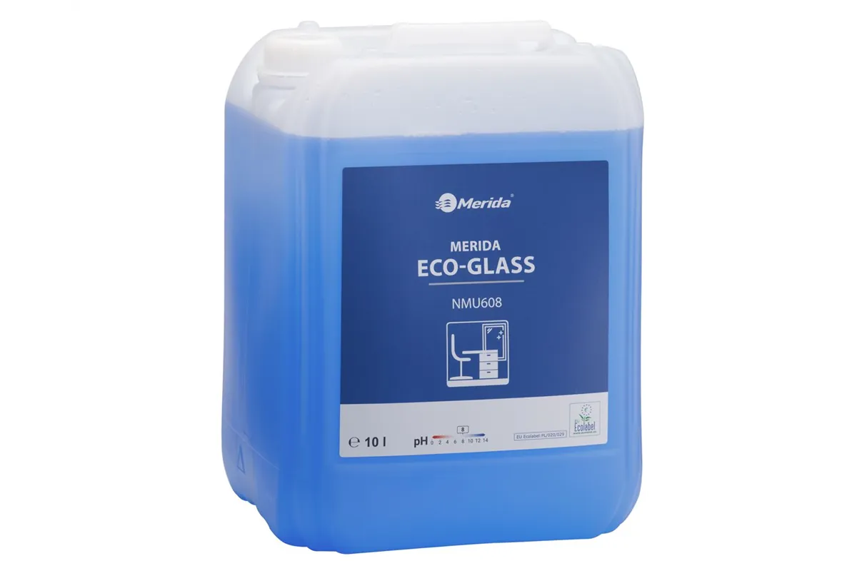MERIDA ECO-GLASS, ekologiczny środek do czyszczenia szkła i powierzchni, kanister 10 l, ECOLABEL
 Merida NMU608