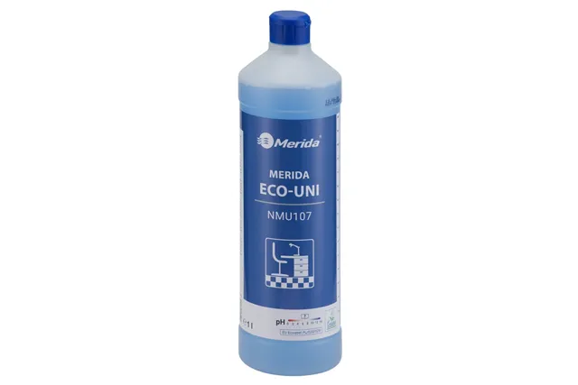 MERIDA ECO-UNI, ekologiczny, uniwersalny środek czyszczący, butelka 1 l, ECOLABEL
 Merida NMU107