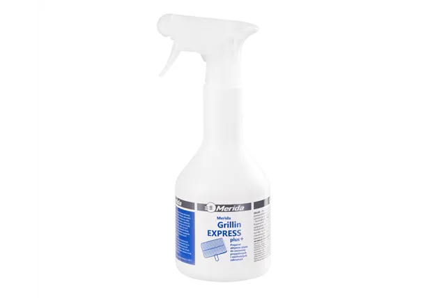 MERIDA GRILLIN EXPRESS PLUS, butelka 600 ml ze spryskiwaczem spieniającym, produkt gotowy do użycia
 Merida NMS019